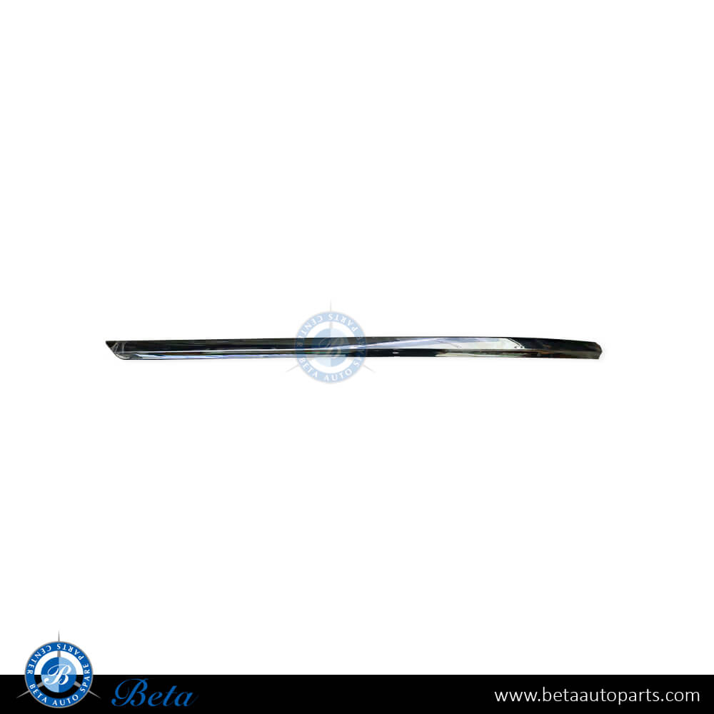 Left Side Rear Bumper Chrome Moulding - Usa Type for Volkswagen Passat 2015-2019 models, Part Number 561853459