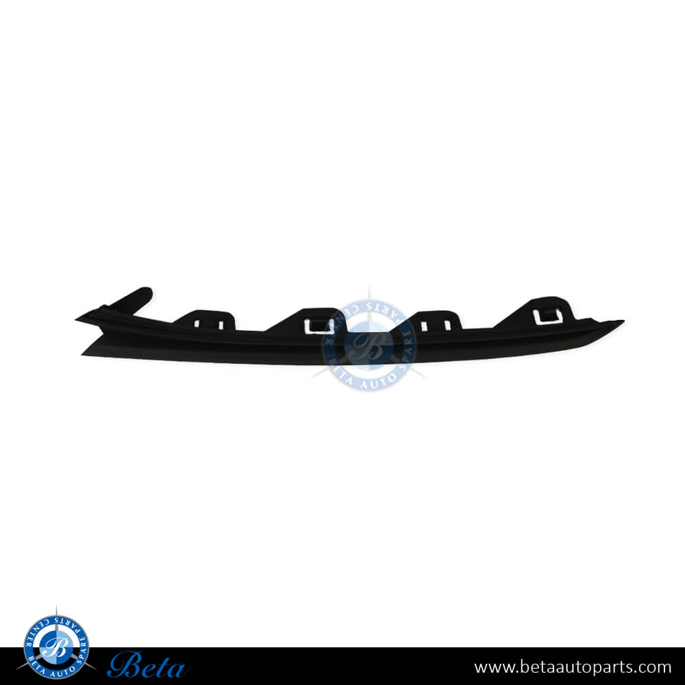 Left Side Front Bumper Lower Chrome Moulding USA Type - Black for Volkswagen Passat 2020-Up models, Part Number 561853665T