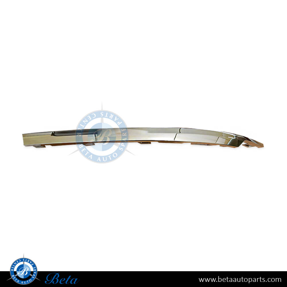 Left Side Rear bumper chrome moulding for Volkswagen Tiguan 2017-Up models, Part Number 5NA854841
