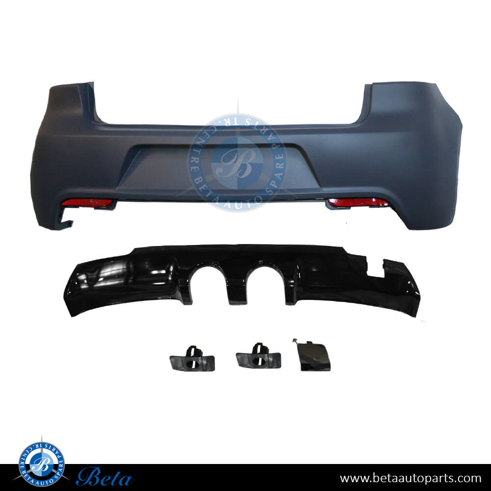 Rear Bumper assembly for Volkswagen Golf 6 R 2008-2012 models, Part Number 5K6807417L