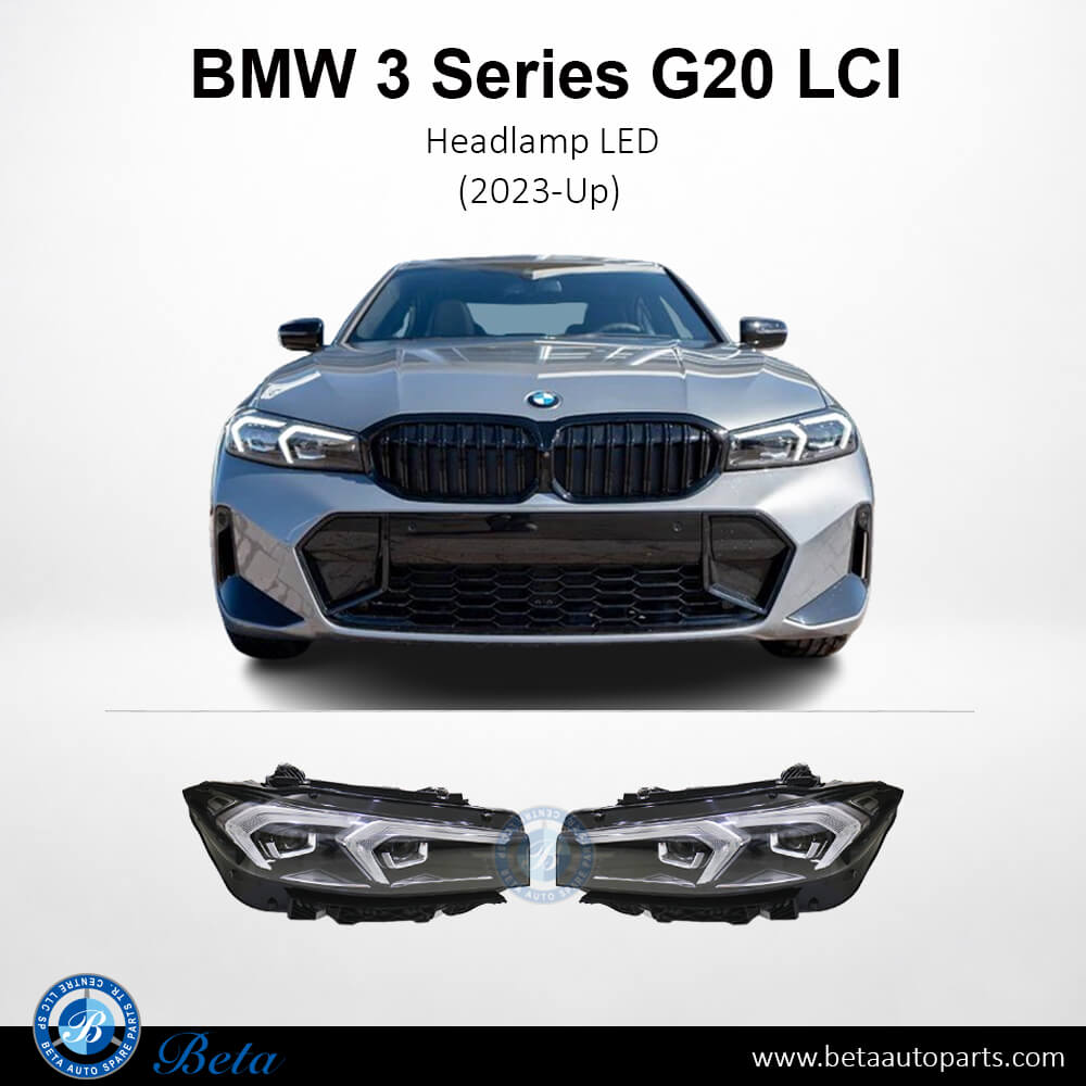 Right Side Headlamp LED for BMW 3 Series 2023-Up models, Part Number 63115A4F748