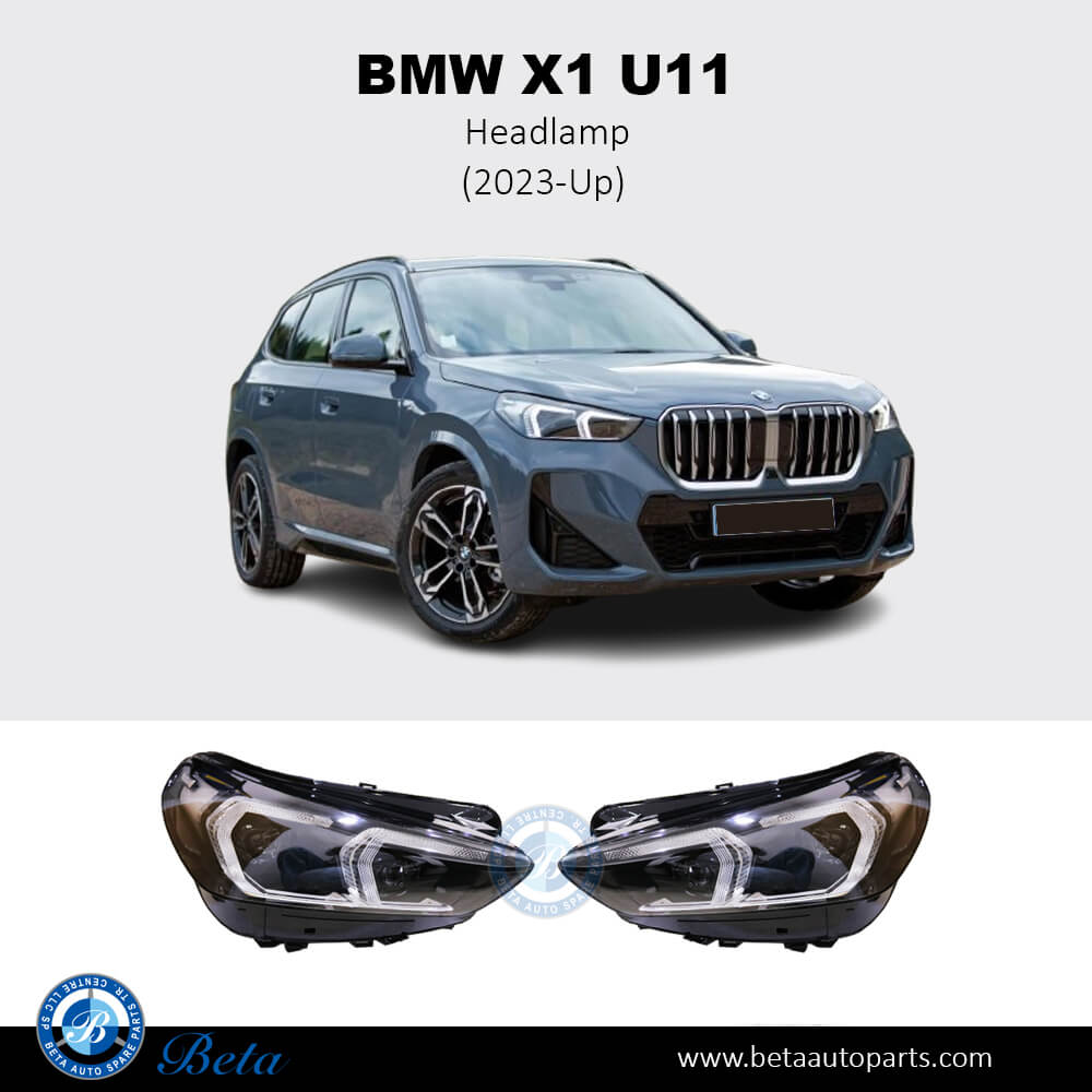 Left Side Headlamp LED for BMW X1 2023-Up models, Part Number 63115A643A3