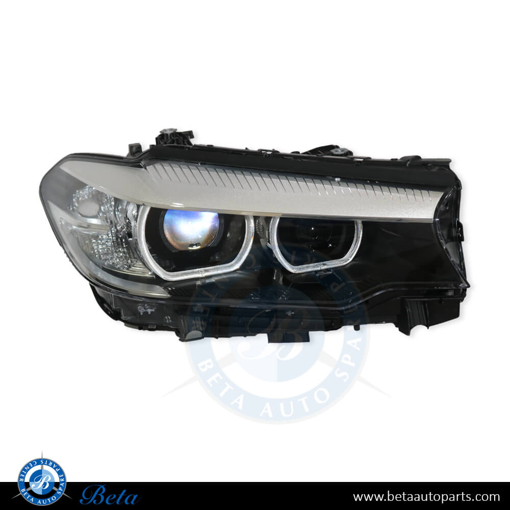 Right Side Headlamp LED for BMW 5 Series G30 2017-up models, Part Number 63117214952