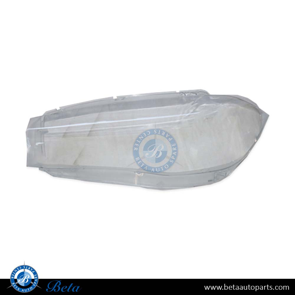 Left Side Headlamp Lens for BMW X5 F15 2014-2018 models, Part Number 63117317101
