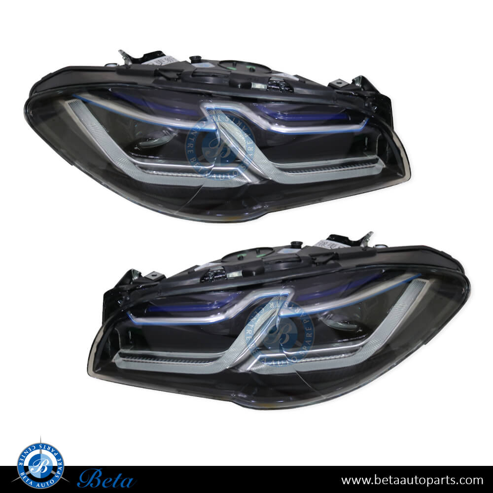 Headlamps Upgrade To G30 LCI Look for BMW 5 Series F10 LCI 2014-2016 models, Part Number 63117343911 / 63117343912