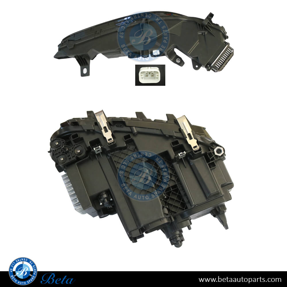 Headlamp Upgrade From Adaptive LED to 2023 LCI Laser Look for BMW X7 2019-2023 models, Part Number 63117933319 / 63117933320