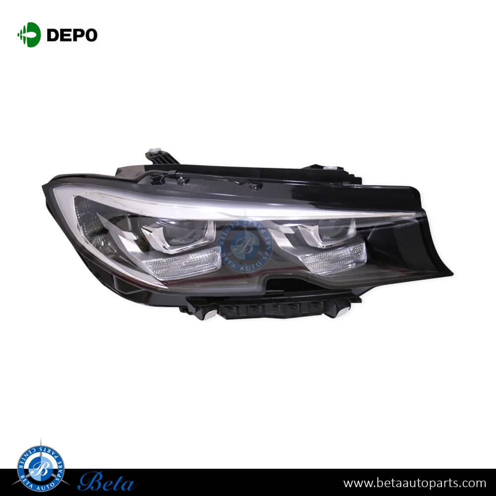 Right Side Headlamp LED for BMW 3 Series G20 2019-2022 models, Part Number 63118496150