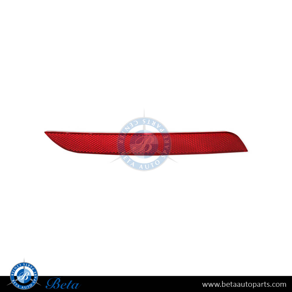Left Side Rear bumper reflector for BMW 5 Series F10 2010-2013 models, Part Number 63147203237