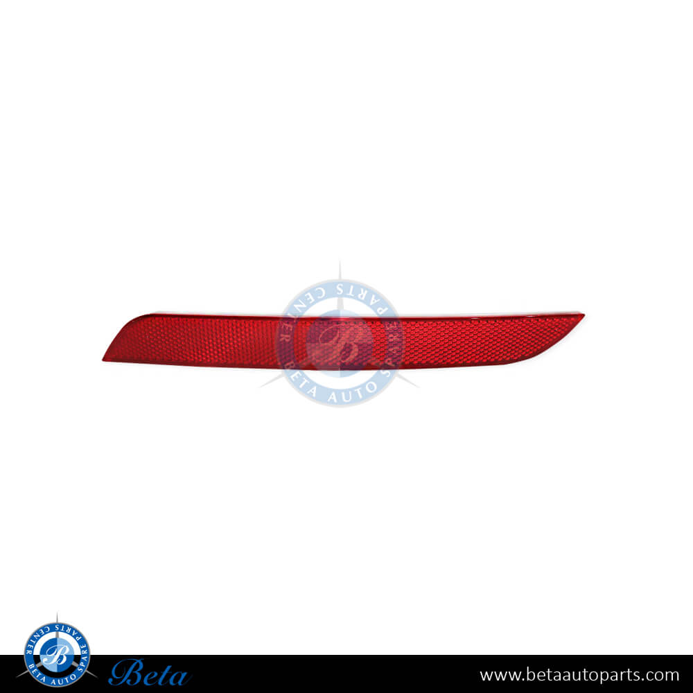 Right Side Rear bumper reflector for BMW 5 Series F10 2010-2013 models, Part Number 63147203238