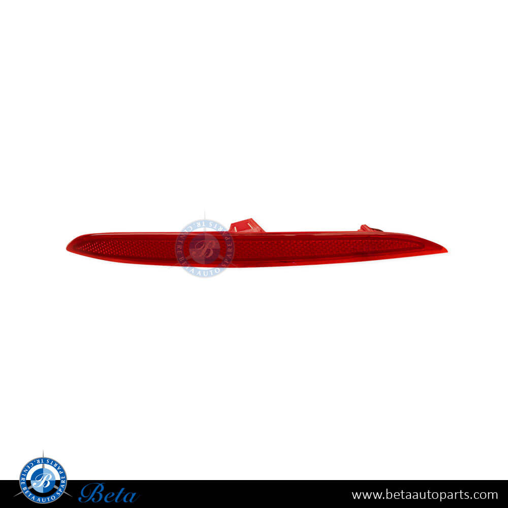 Left Side Rear Bumper Reflector for BMW X4 F26 2014-2018 models, Part Number 63147338807