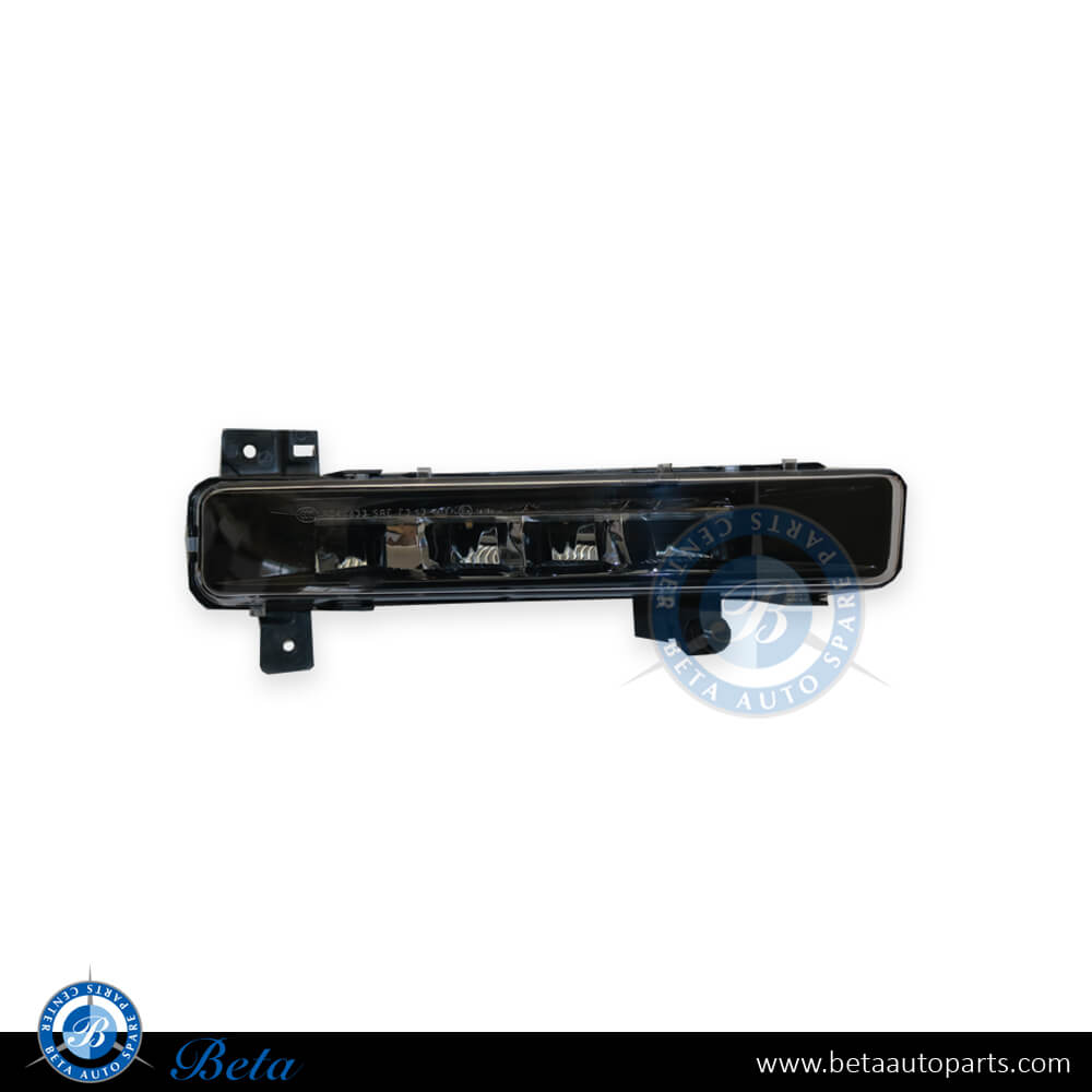 Right Side Fog Lamp LED Black for BMW 5 Series G30 2017-Up models, Part Number 63179477172