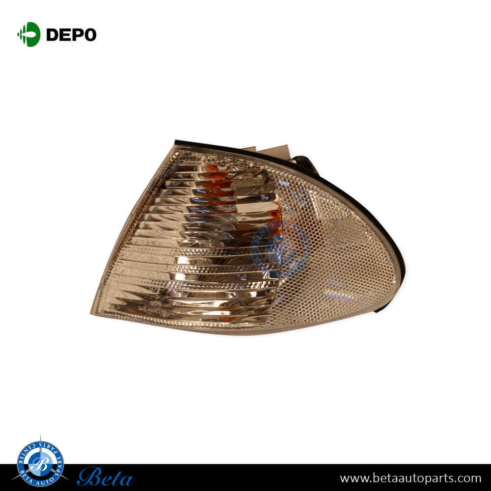 Left Side Corner Lamp for 4 Door - White for BMW 3 Series E46 1998-2001 models, Part Number 6902769