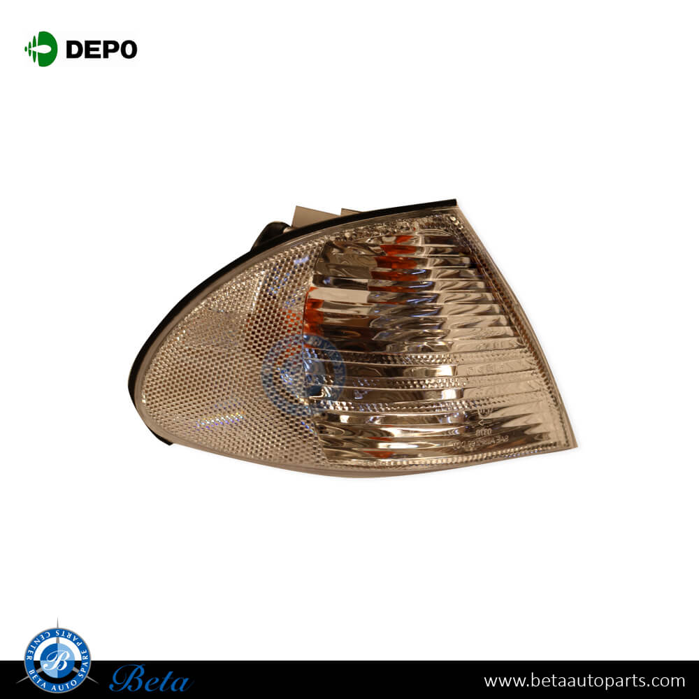 Right Side Corner Lamp for 4 Door - White for BMW 3 Series E46 1998-2001 models, Part Number 6902769