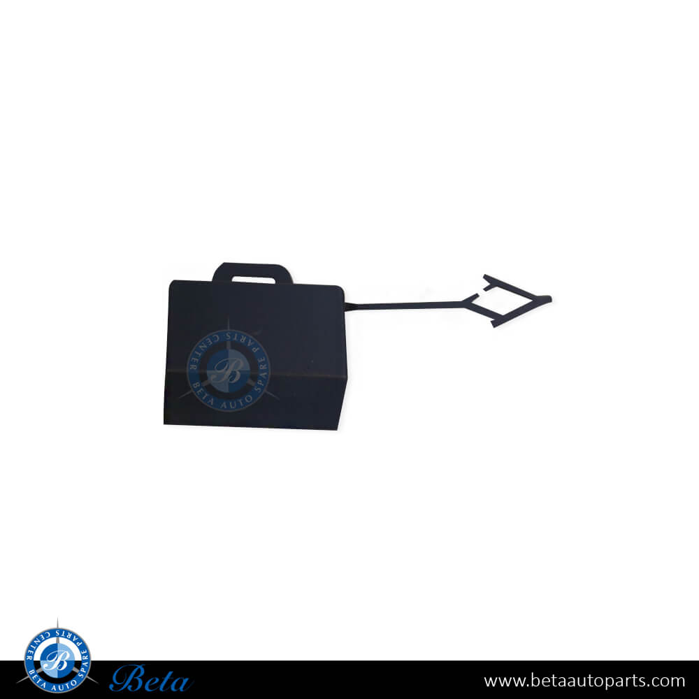 Left Side Rear Bumper Tow Cover for Volkswagen Touareg R-Line 2018 -Up models, Part Number 760807449B