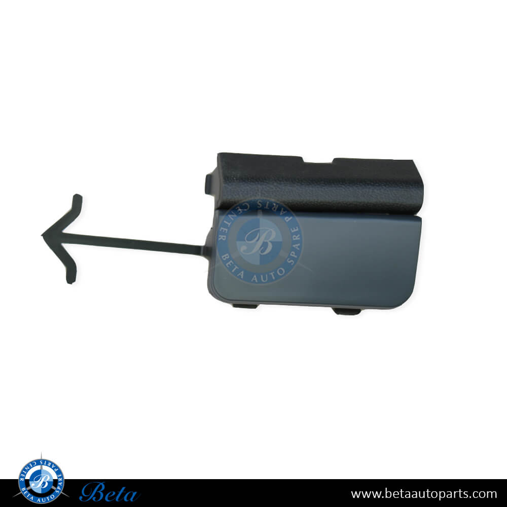 Left Side Front Bumper Tow Cover for Volkswagen Touareg 2008-2010 models, Part Number 7L6807155BGRU