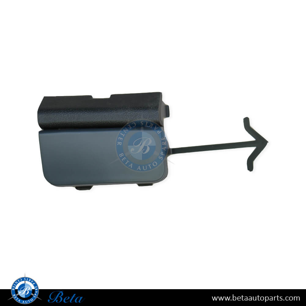 Right Side Front Bumper Tow Cover for Volkswagen Touareg 2008-2010 models, Part Number 7L6807156BGRU