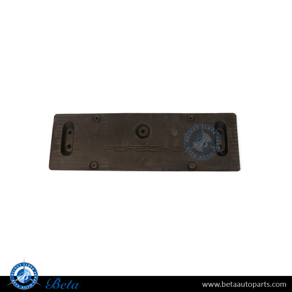 Front License Plate for Porsche Cayenne 2011-2014 models, Part Number 7P5807287F
