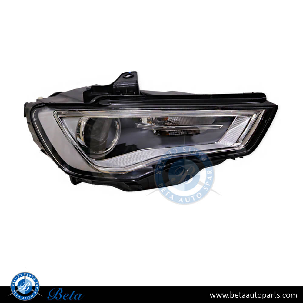 Right Side Headlamp Xenon LED for Audi A3 2013-2016 models, Part Number 8V0941044