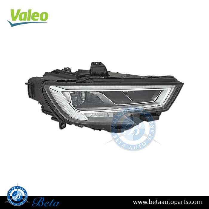 Right Side Headlamp LED for Audi A3 2017-Up models, Part Number 8V0941774C
