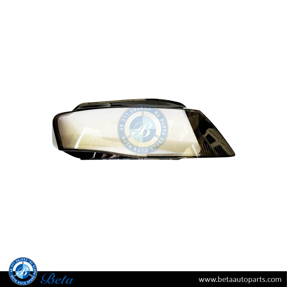 Right Side Headlamp Lens for Audi A4 2008-2011 models, Part Number 8K0941030C