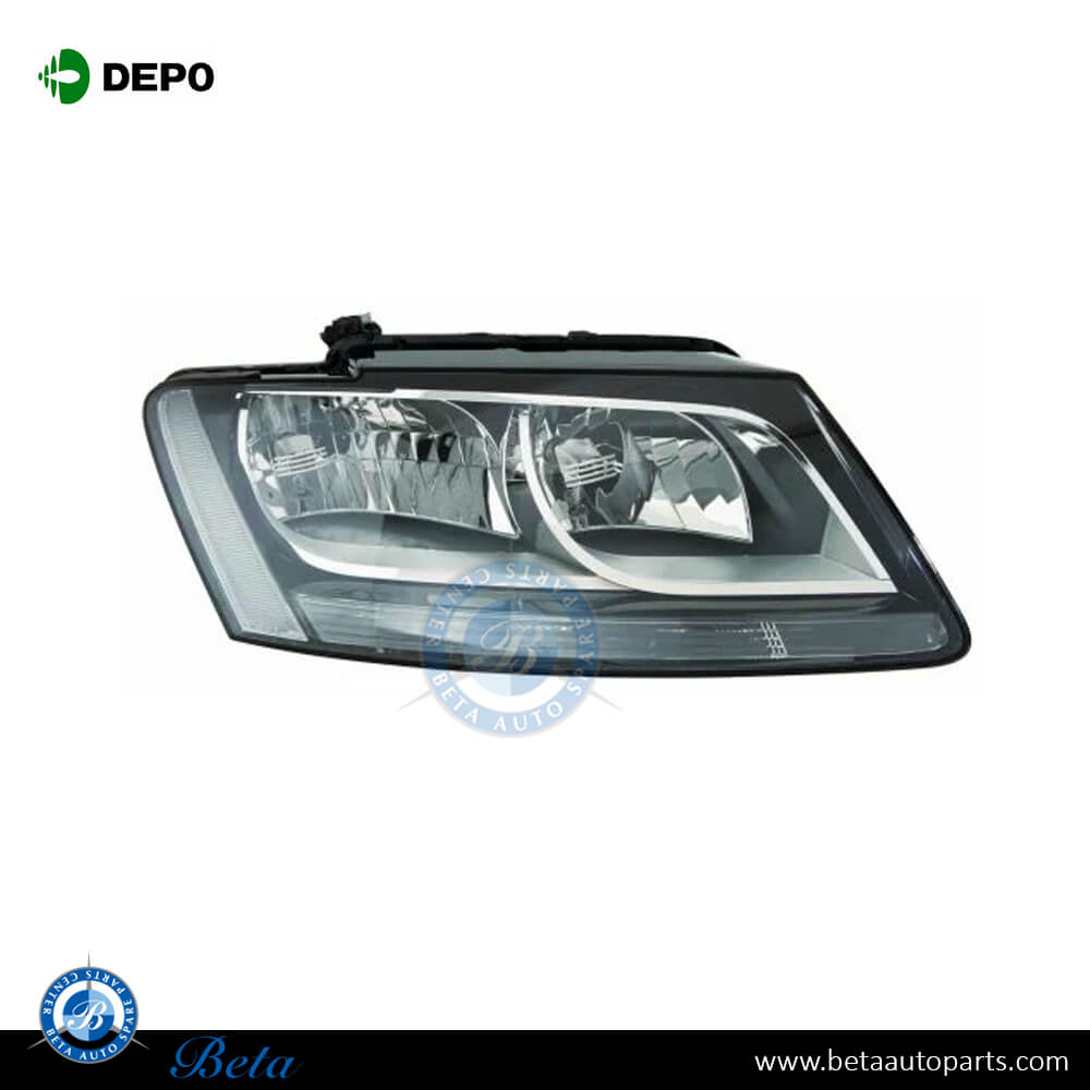Right Side Headlamp Xenon for Audi Q5 2009-2012 models, Part Number 8R0941030