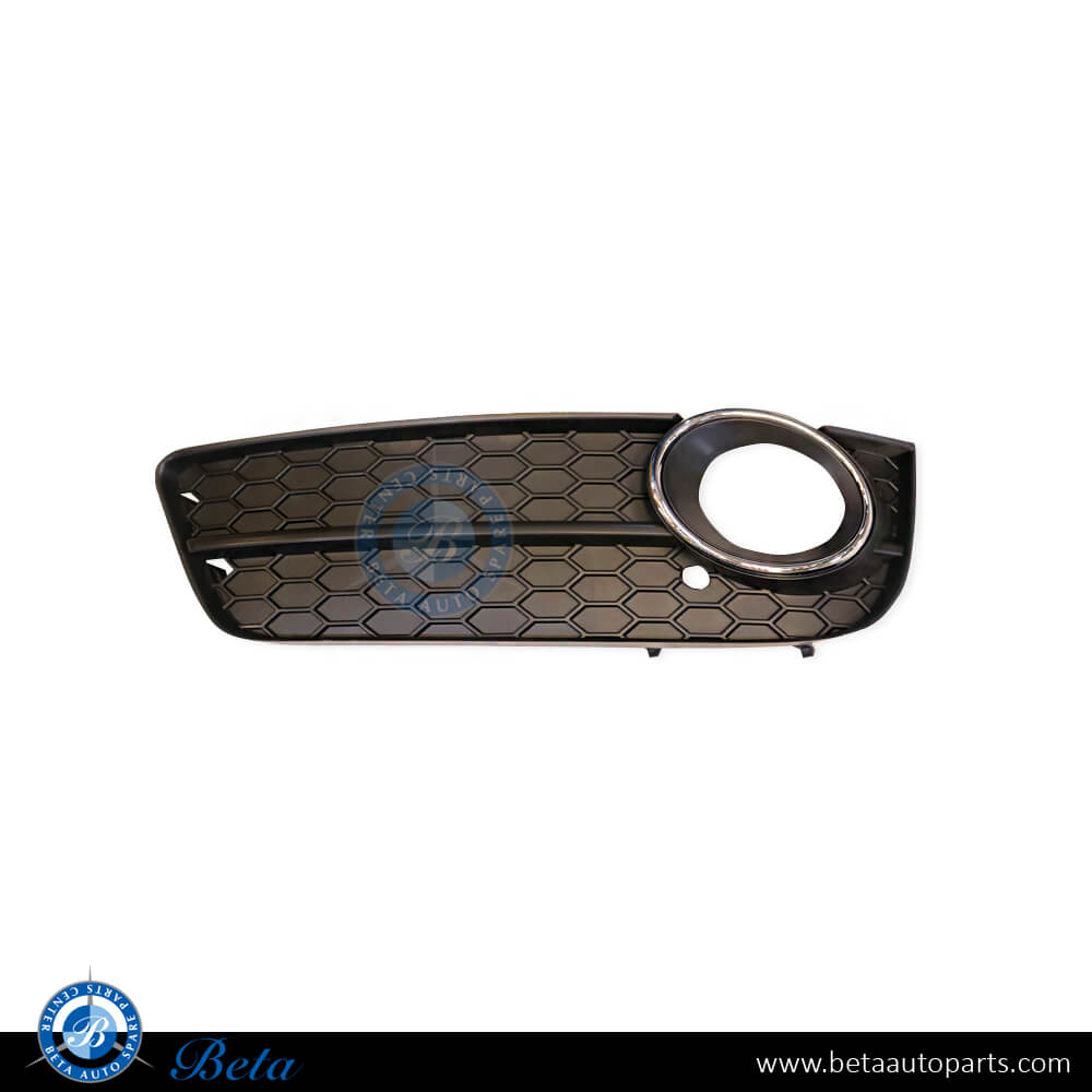 Left Side Fog Lamp Cover for Audi A5 2008-2011 models, Part Number 8T0807681