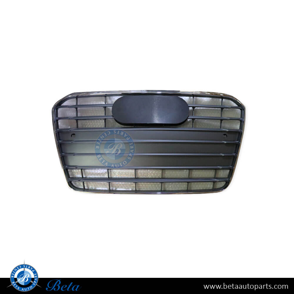 Radiator Grille with PDC Gray color for Audi A5 2013-2019 models, Part Number 8T0853651H1QP