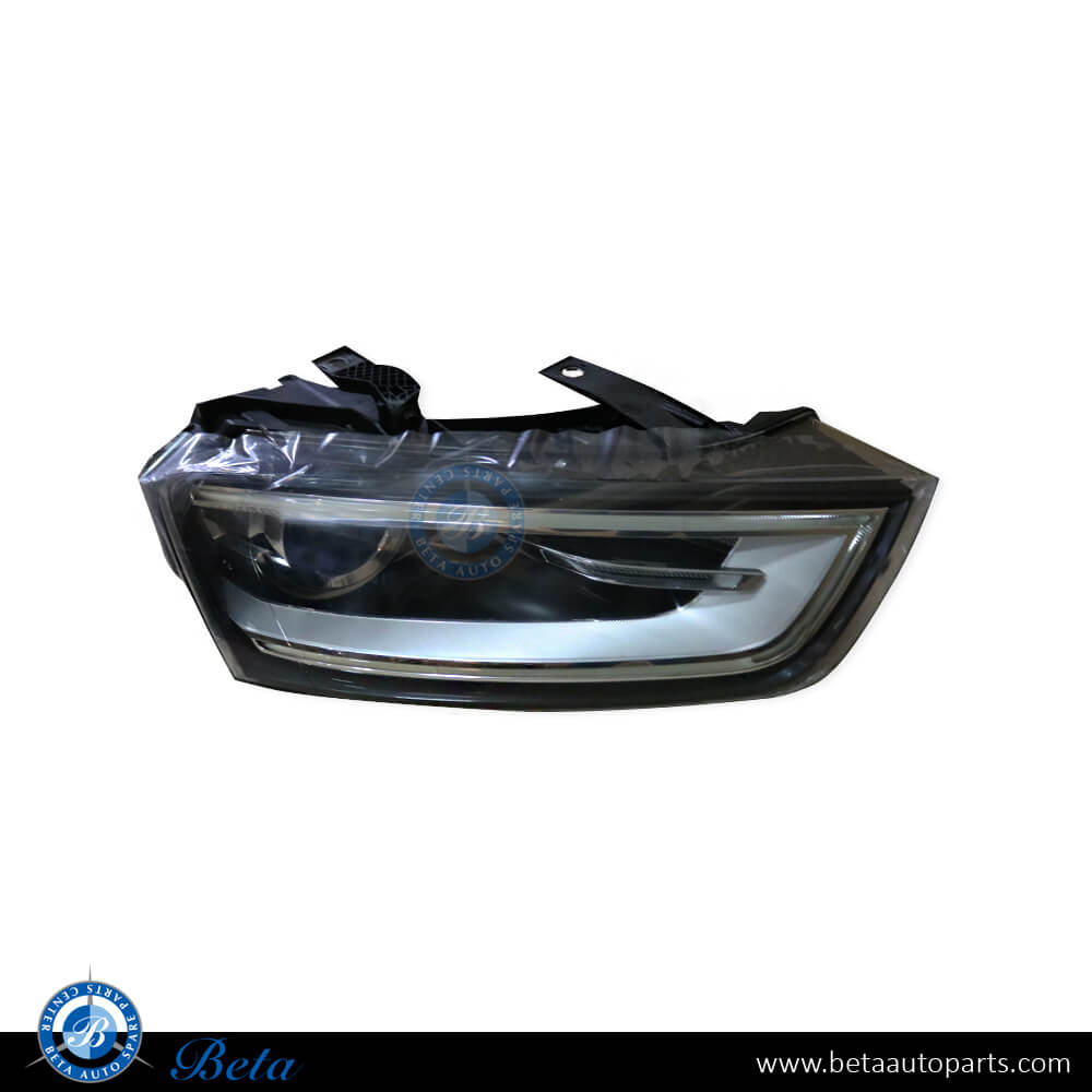 Right Side Headlamp Xenon for Audi Q3 2012-2014 models, Part Number 8U0941044 / 8UD941006