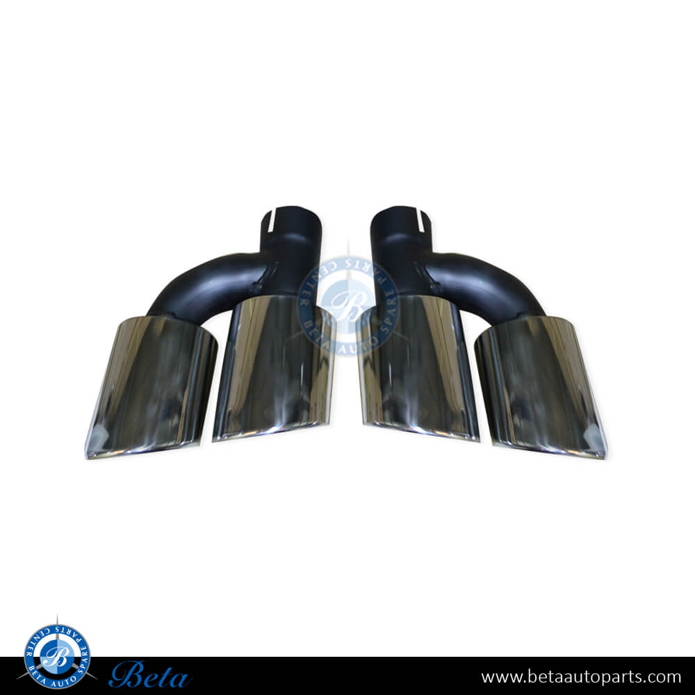 Audi A4 / A5 (2016-Up), Exhaust Tips S4/S5 Look, China, 8W0253825D / 8W0253826D