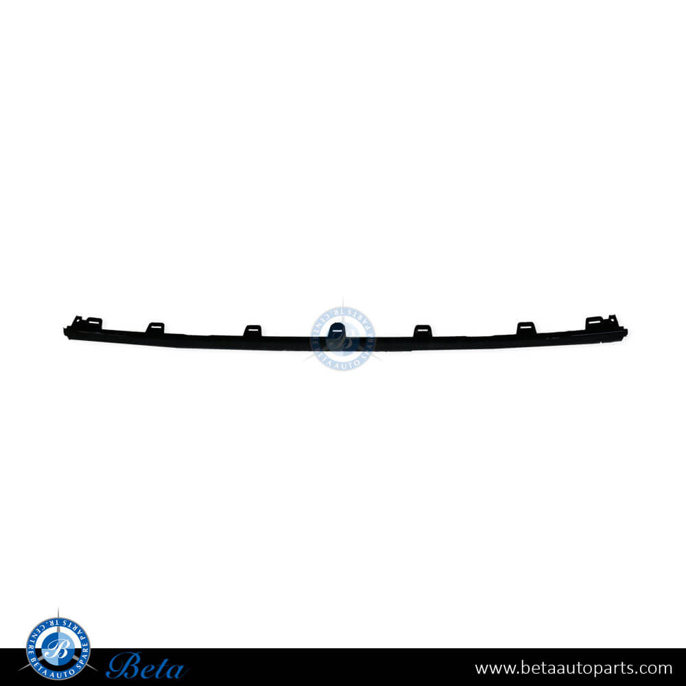 Rear Diffuser Moulding - Gloss Black for Audi A4 S-Line 2020-Up models, Part Number 8W0853551T94