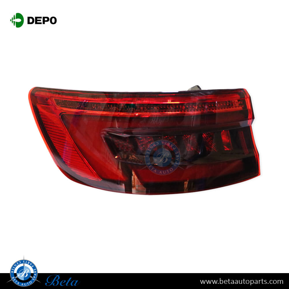 Left Side Tail Lamp LED for Audi A4 2016-2019 models, Part Number 8W5945091B / 8W5945091C