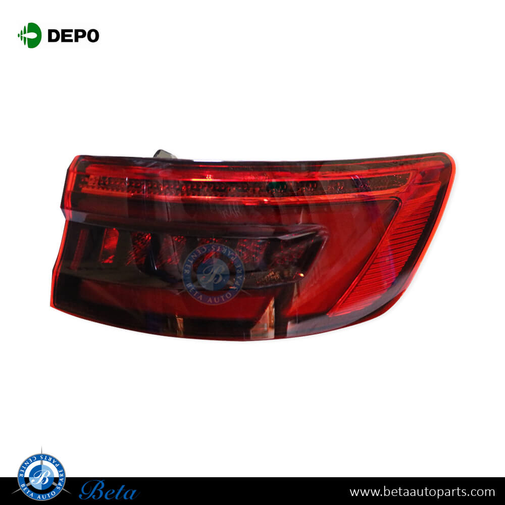 Right Side Tail Lamp LED for Audi A4 2016-2019 models, Part Number 8W5945092B / 8W5945092C