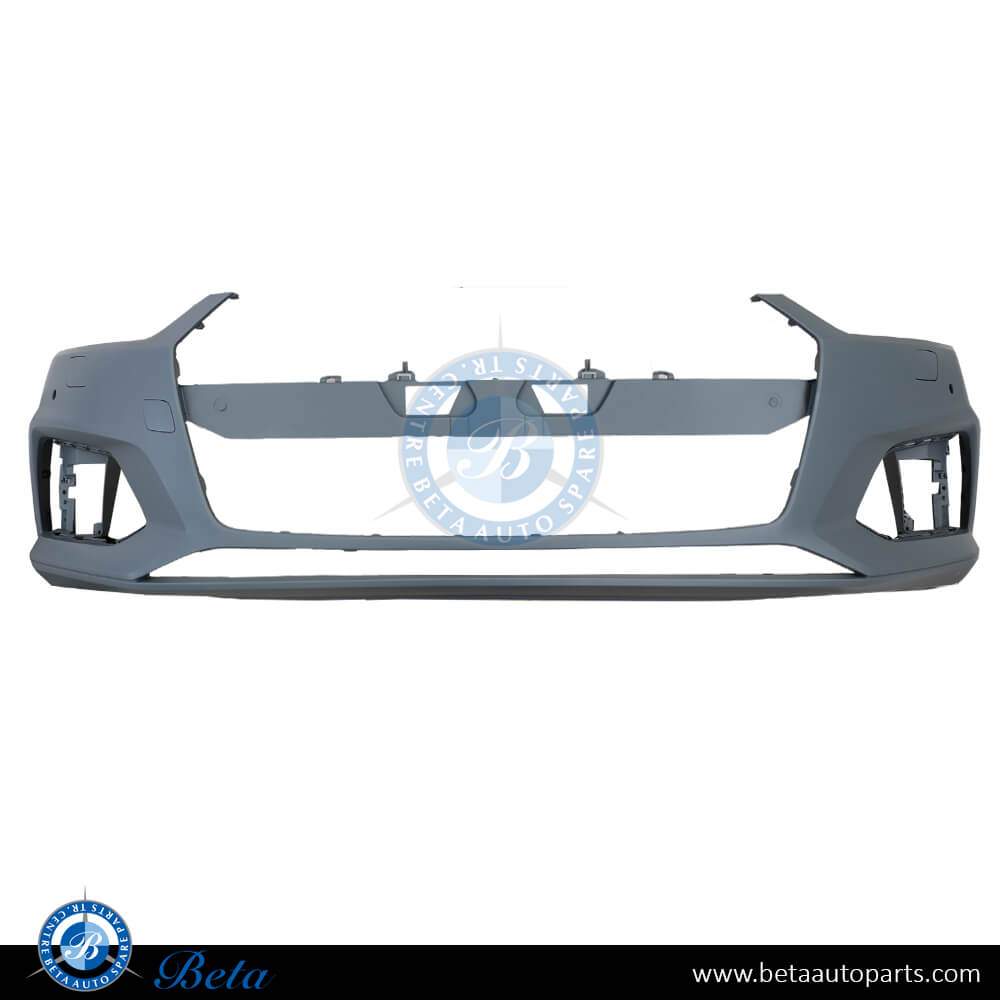 Front Bumper with PDC and Washer for Audi A5 2017-2019 models, Part Number 8W6807065D