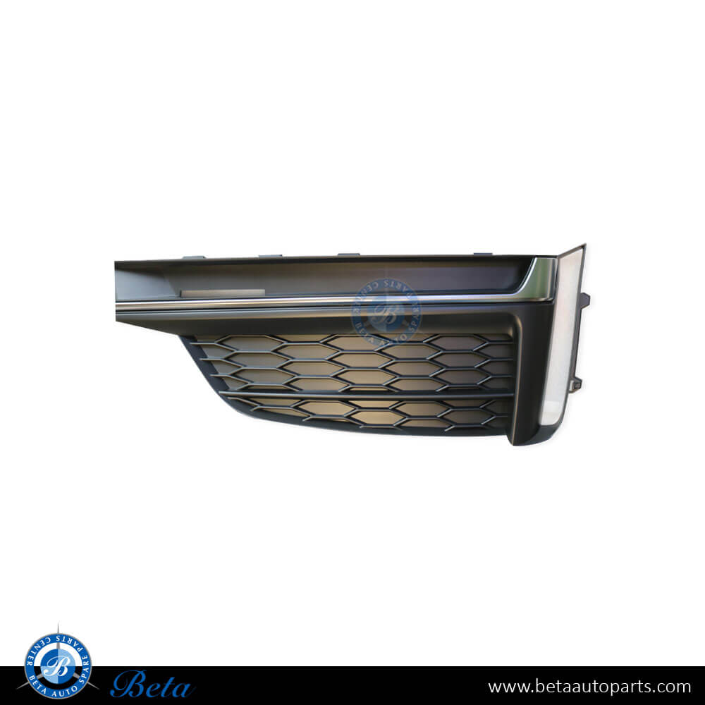 Right Side Fog Lamp Cover for Audi A5 S-Line 2017-Up models, Part Number 8W6807682F