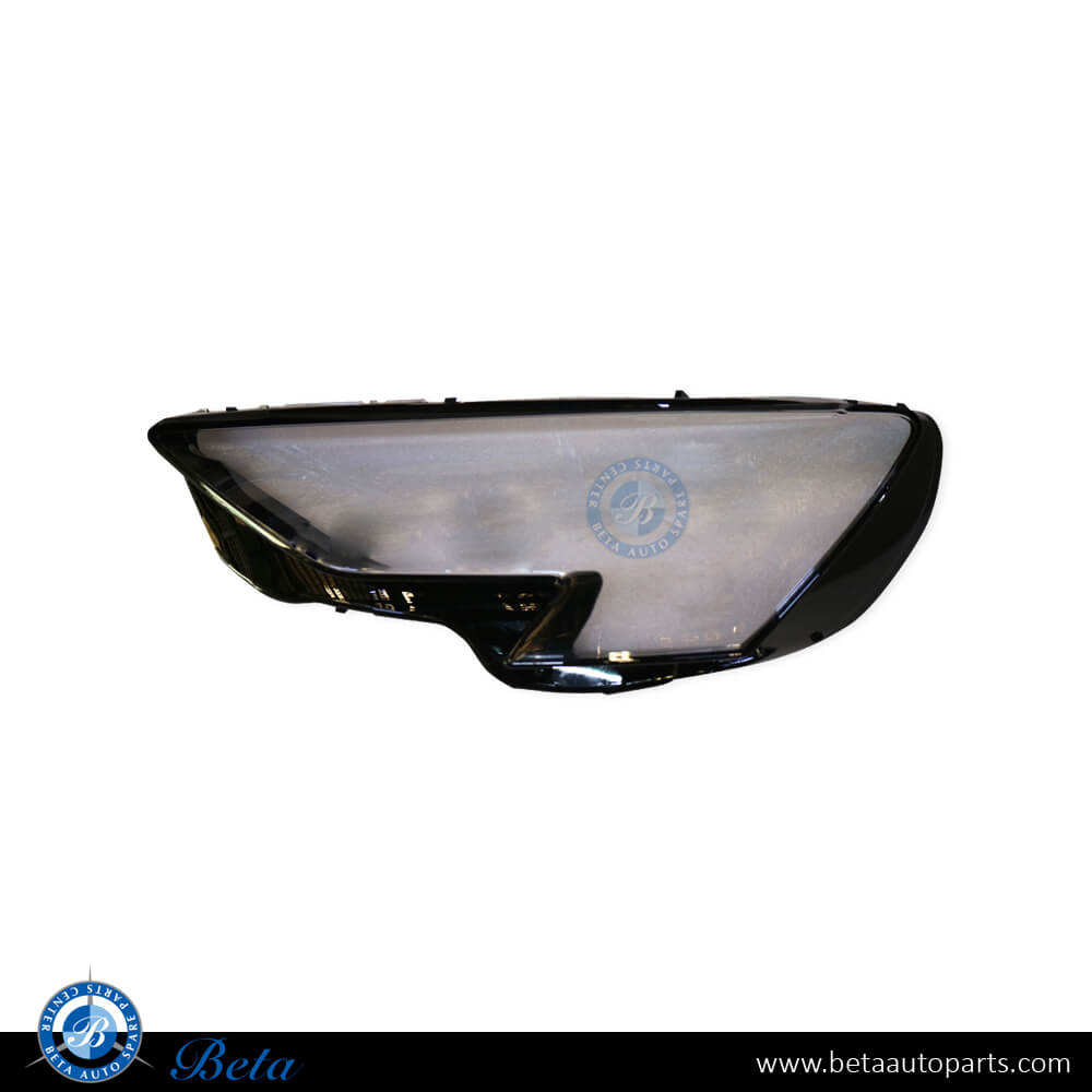 Left Side Headlamp Lens for Audi A3 2020-Up models, Part Number 8Y0941011