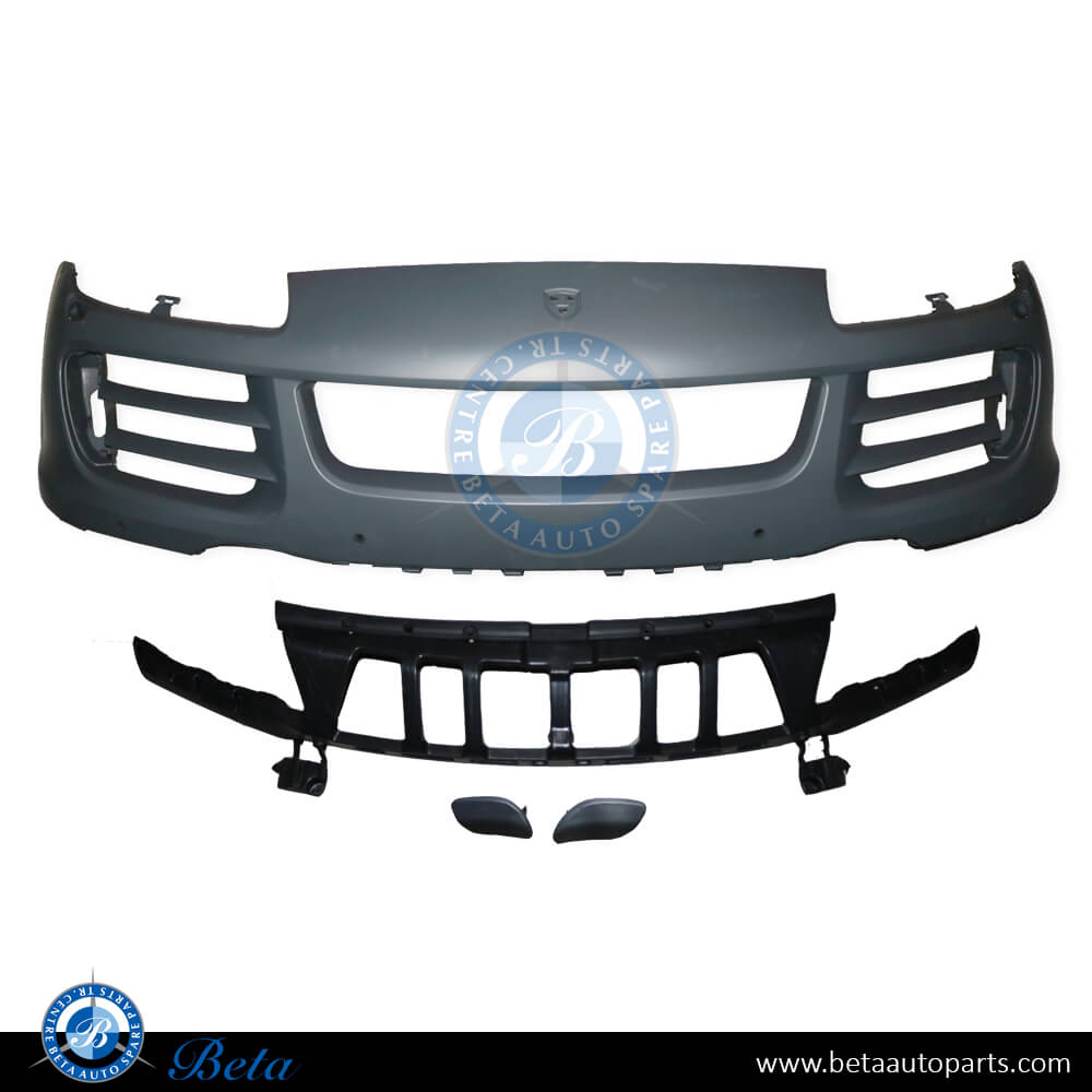 Front Bumper Basic for Porsche Cayenne 2007-2010 models, Part Number 95550531113