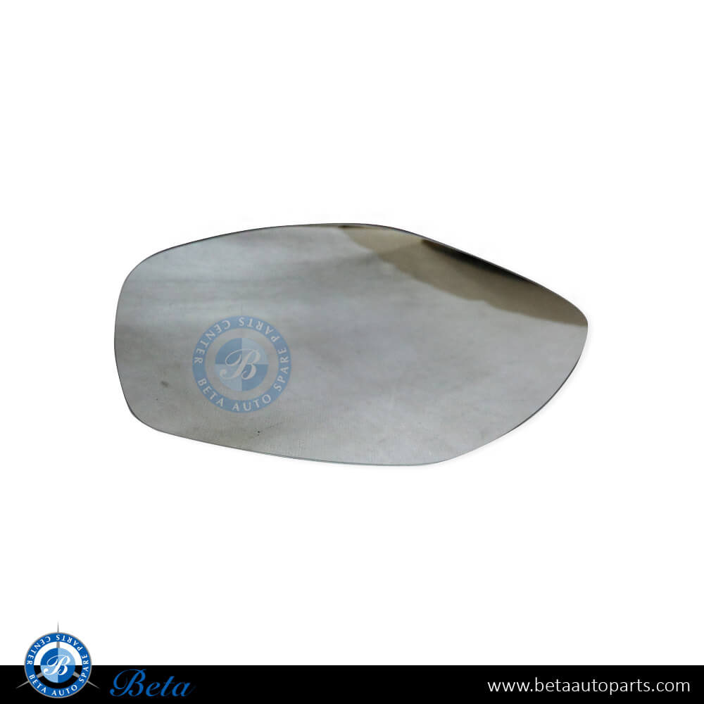 Left Side Mirror Glass for Porsche Cayenne 2007-2010 models, Part Number 95573103702