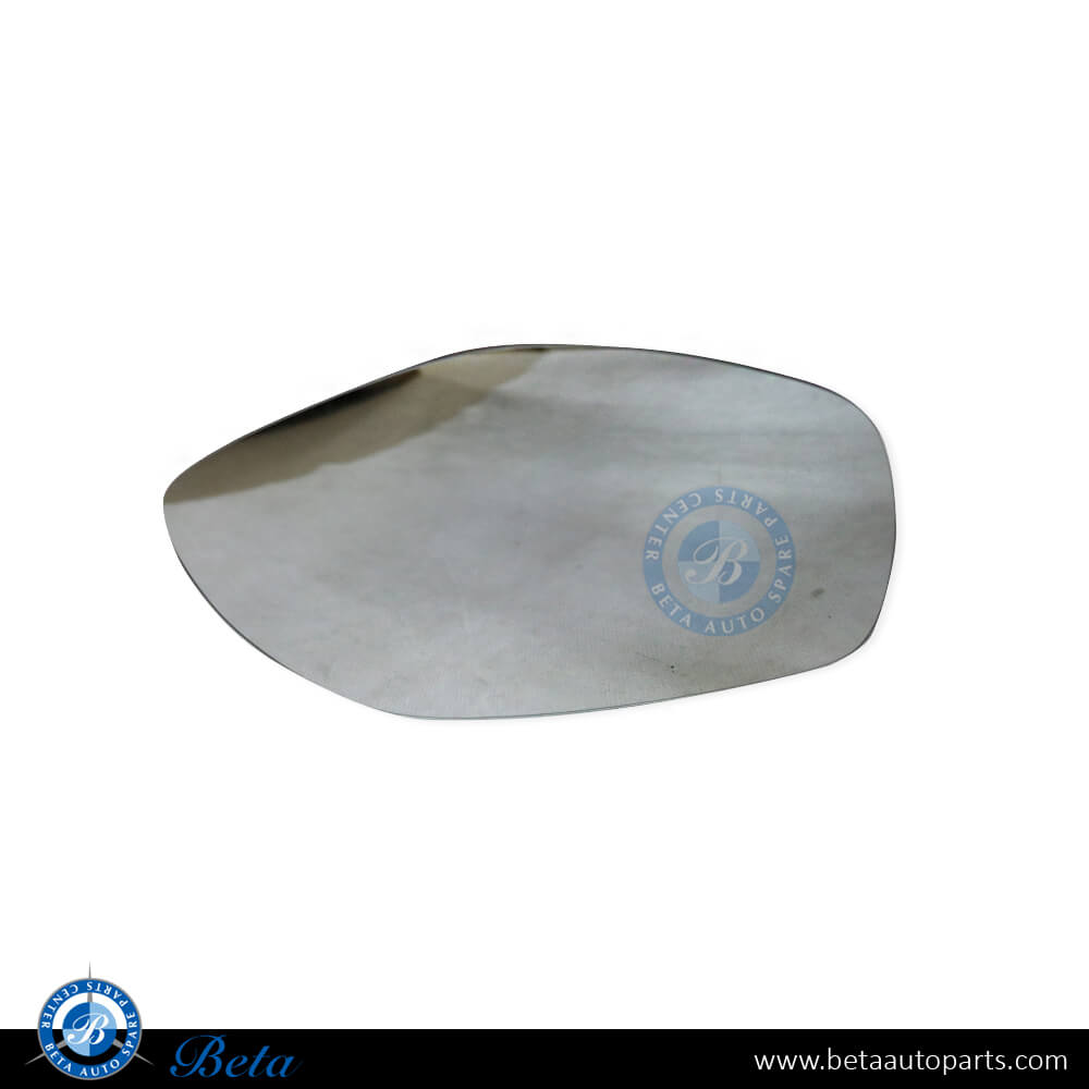 Right Side Mirror Glass for Porsche Cayenne 2007-2010 models, Part Number 95573103802
