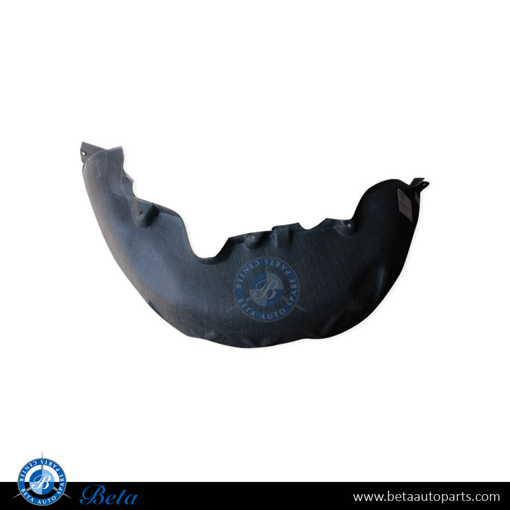 Left Side Rear Wheel Fender Liner for Porsche Cayenne 2011-2017 models, Part Number 95850497100