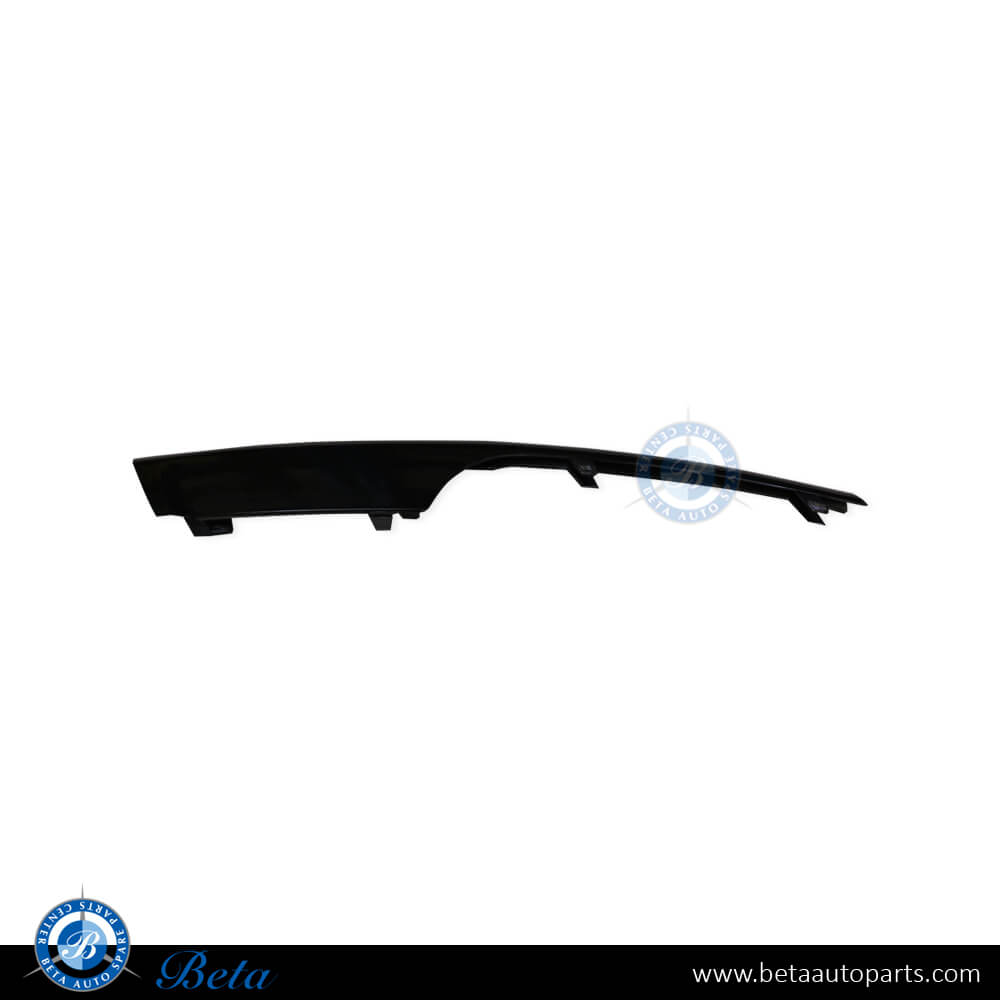 Right Side Front Bumper Grille Upper Moulding for Porsche Cayenne 2011-2014 models, Part Number 95850568600 / 7P5807878