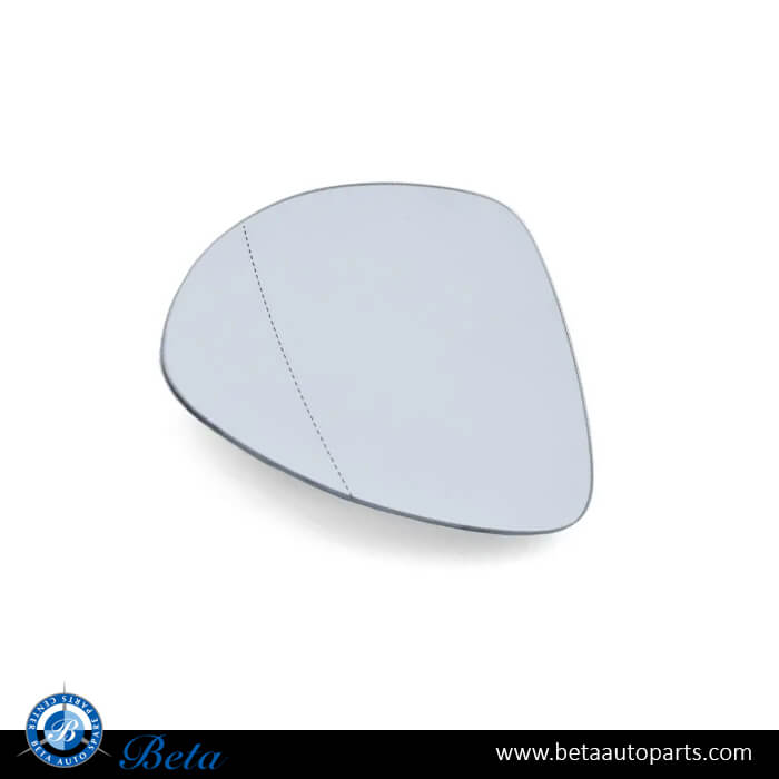 Left Side Mirror Glass for Porsche Cayenne 2011-2017 models, Part Number 95873152120