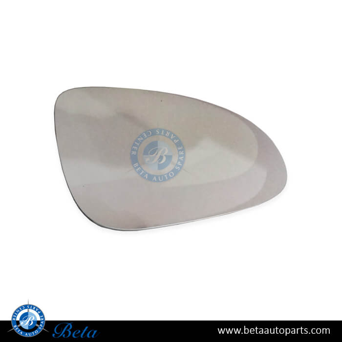 Right Side Mirror Glass for Porsche Cayenne 2011-2017 models, Part Number 95873152240