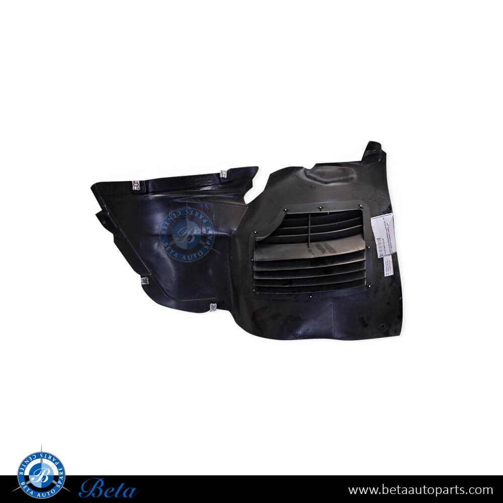 Left Side Front Wheel Fender Liner for Porsche Panamera 2010-2016 models, Part Number 97050412320