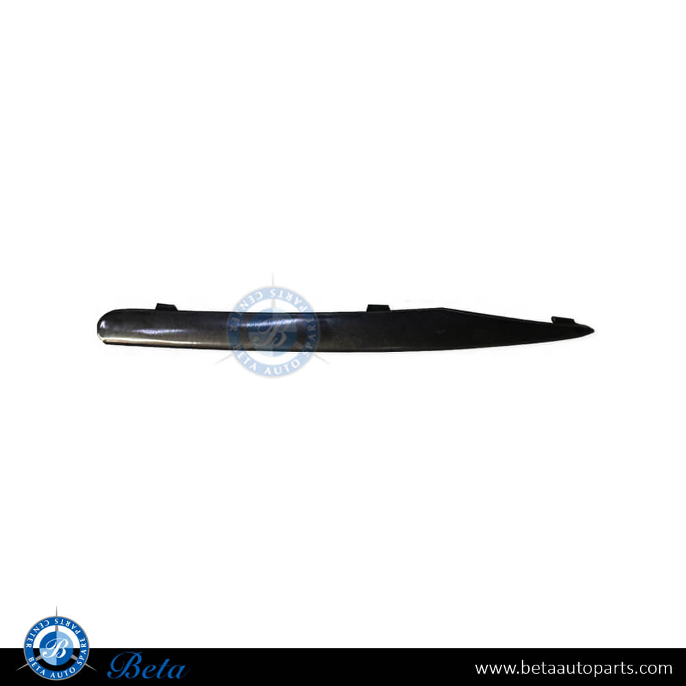 Right Side Fog Lamp Cover Upper Strip for Porsche Panamera 2014-2016 models, Part Number 97050557403