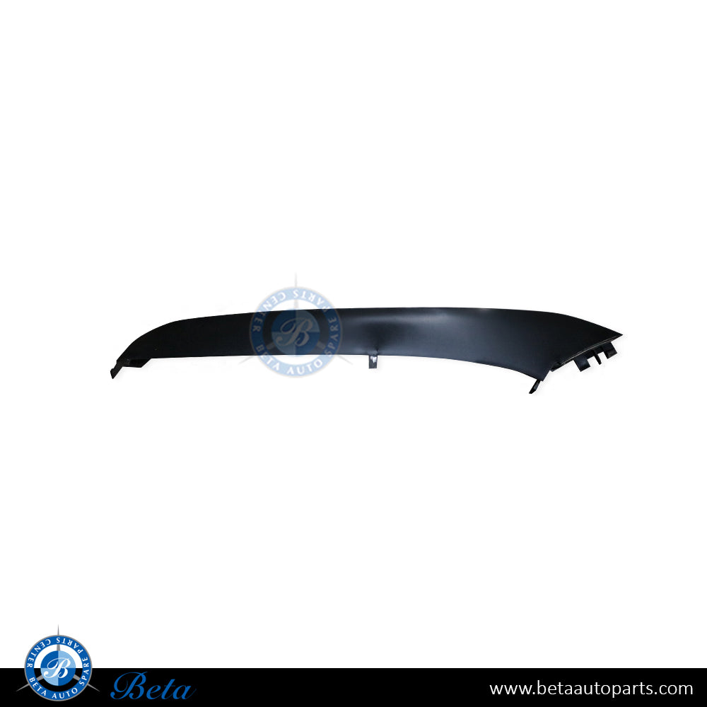 Left Side Fog Lamp Cover Lower Moulding for Porsche Panamera 2014-2016 models, Part Number 97050557502