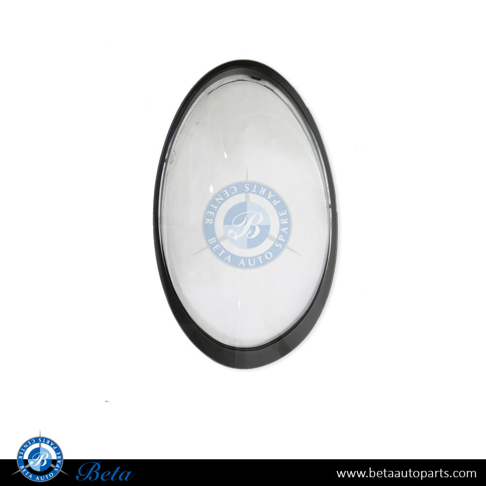 Left Side Headlamp Lens for Porsche 911 Carrera 2013-2015 models, Part Number 99163122304