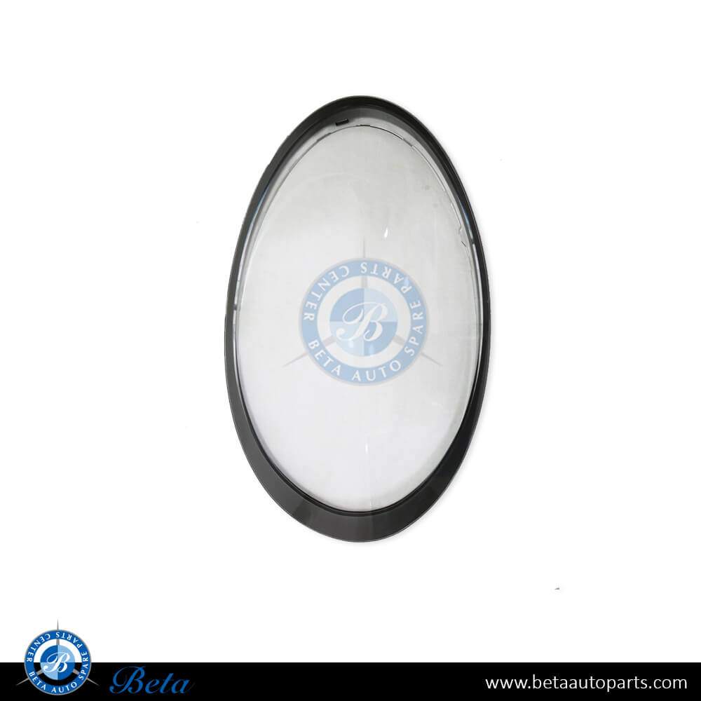 Right Side Headlamp Lens for Porsche 911 Carrera 2013-2015 models, Part Number 99163122404