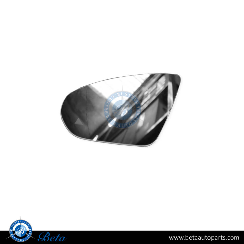 Left Side Mirror Glass with Blind Spot (Left) for Mercedes A-Class/CLA-Class 2019-Up models, Part Number 998101901