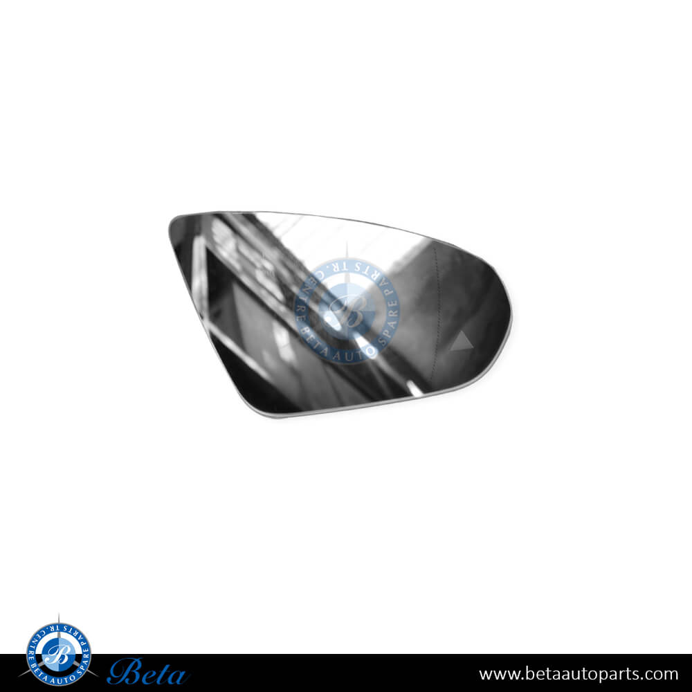 Right Side Mirror Glass with Blind Spot (Right) for Mercedes A-Class/CLA-Class 2019-Up models, Part Number 998103201