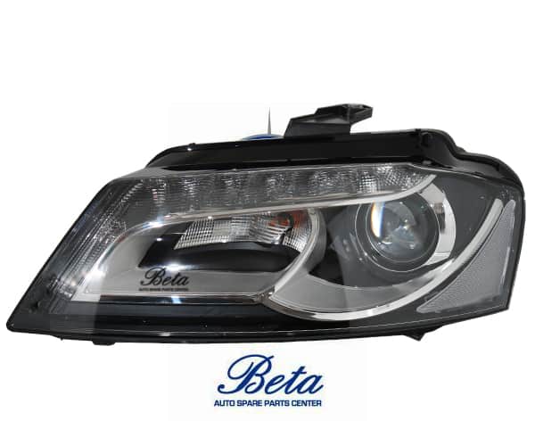 Left Side Headlamp Xenon for Audi A3 2008-2012 models, Part Number 8P0941029AM / 8P0941029BE